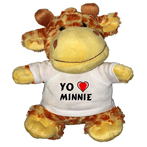 jirafa de peluche