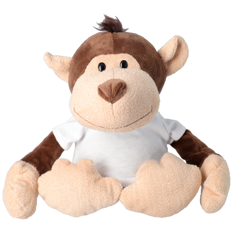 Peluche Mono de 21 cm con foto o nombre