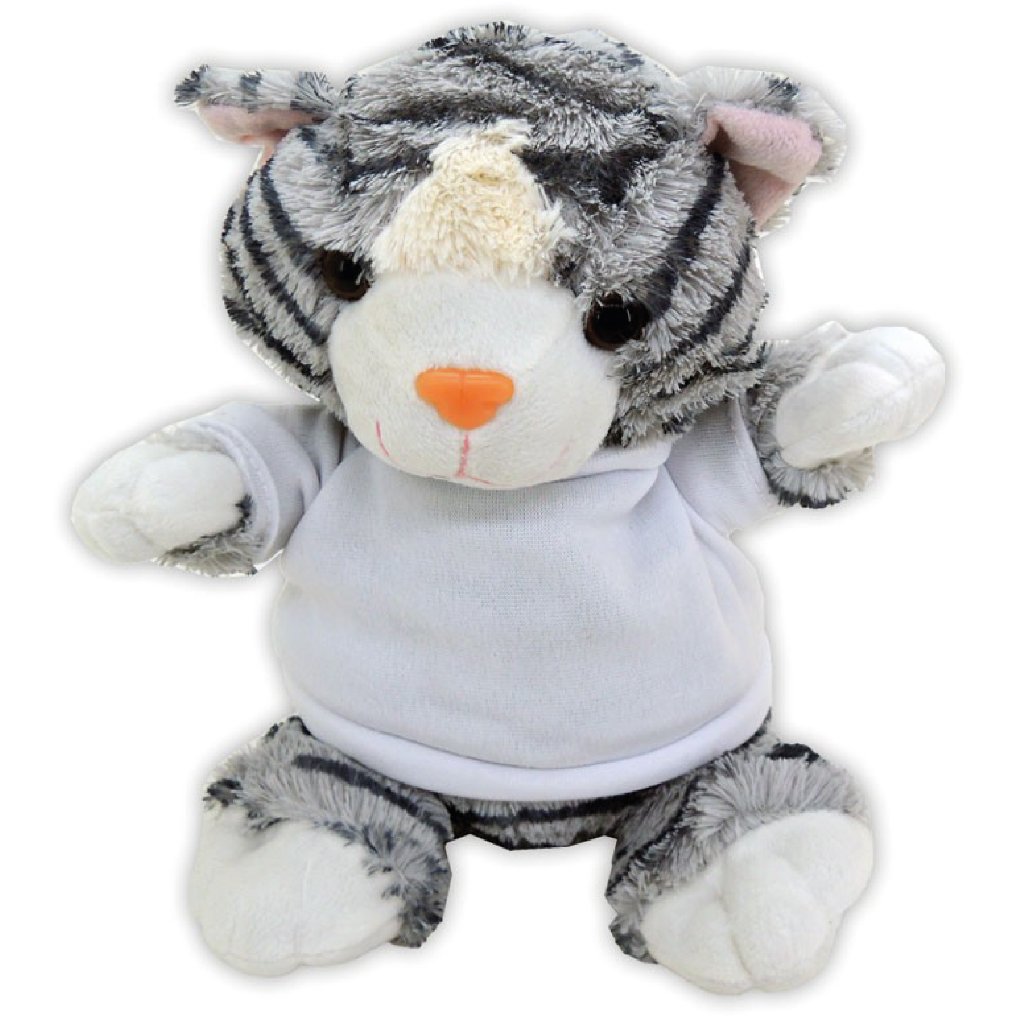 Peluche Gato de 21 cm con foto o nombre