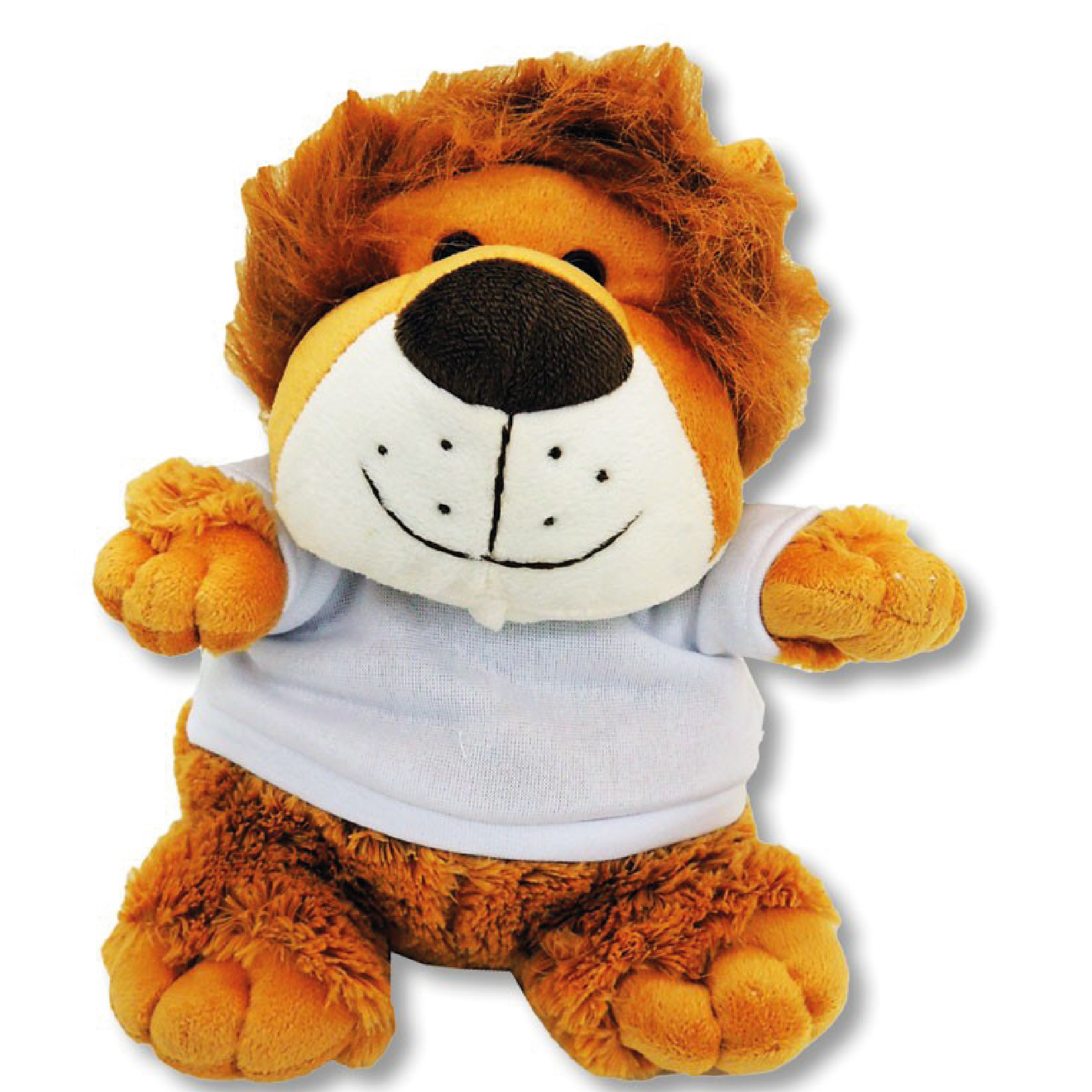 Peluche León de 21 cm con foto o nombre