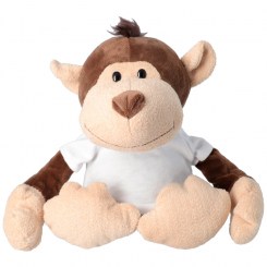 Peluche Mono de 21 cm con foto o nombre