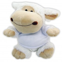 Peluche Oveja de 21 cm con tu foto o nombre